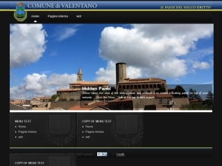 Comune di Valentano | Template Design